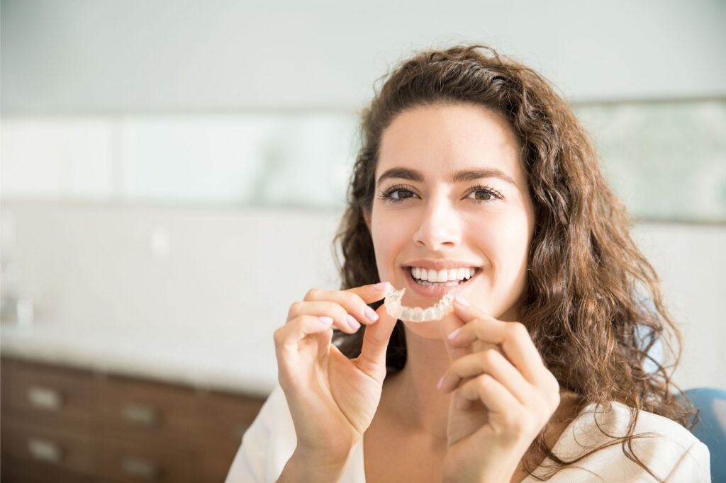 New Braunfels braces patient receiving orthodontic care at Savage Orthodontics